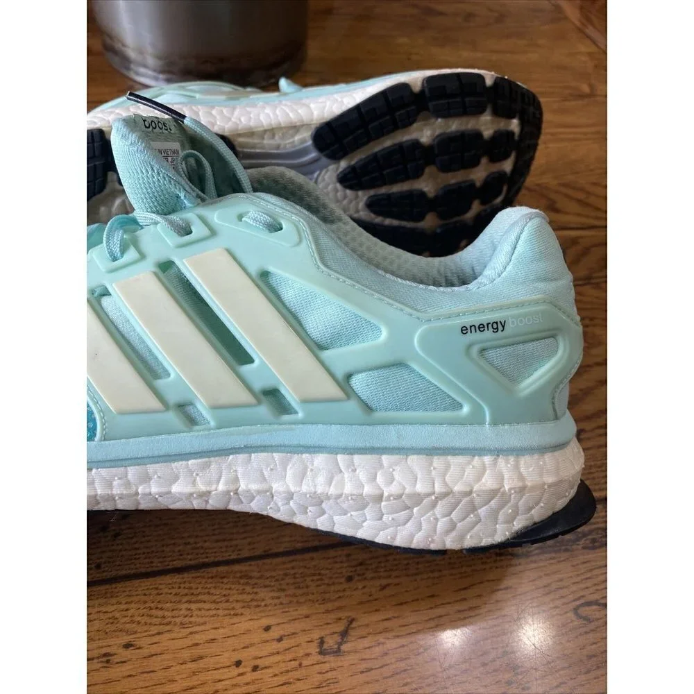 𝅺adidas Mens Energy Boost S.E Blue Running Shoes Size 11